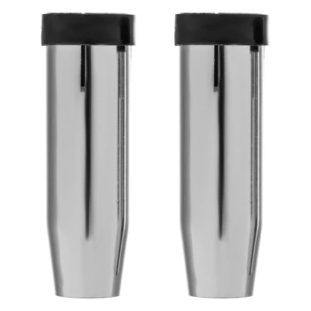 Сопло газовое 16, длина 57мм, 2 шт для MIG горелки тип 24 Denzel 93647 купить в Магнитогорске