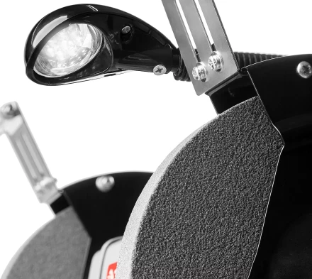 Станок точильный увеличенная мощность + лампа подсветки ЗТШМ-150-250 серия МАСТЕР купить в Магнитогорске