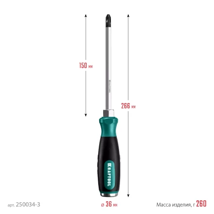 Ударные отвертки IMPACT 250034-3 купить в Магнитогорске