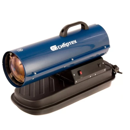 Дизельная тепловая пушка СТД-10, 10 кВт, 300 м3/ч, прямой нагрев Сибртех 96466 купить в Магнитогорске