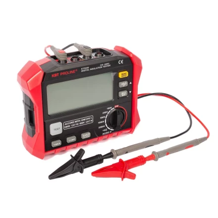Тестер сопротивления изоляции до 200 ГОм КВТ KT 5205 PROLINE (89639) купить в Магнитогорске