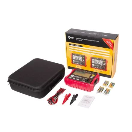 Тестер сопротивления изоляции до 200 ГОм КВТ KT 5205 PROLINE (89639) купить в Магнитогорске