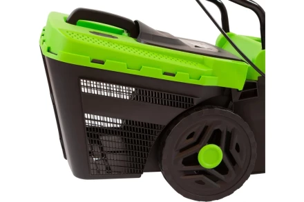 Газонокосилка электрическая L1500, 1500 Вт, ширина 33 см, 5 уровней, пластиковый травосборник 35 л Сибртех 96677 купить в Магнитогорске