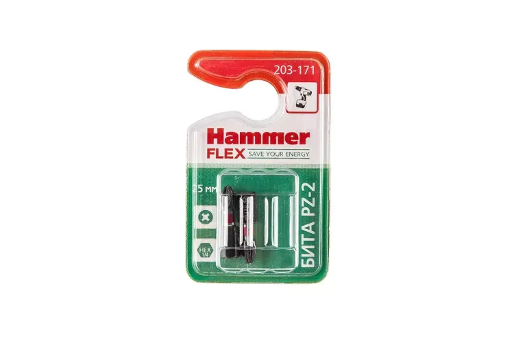 Бита HAMMER PZ2 25мм (2шт) купить в Магнитогорске