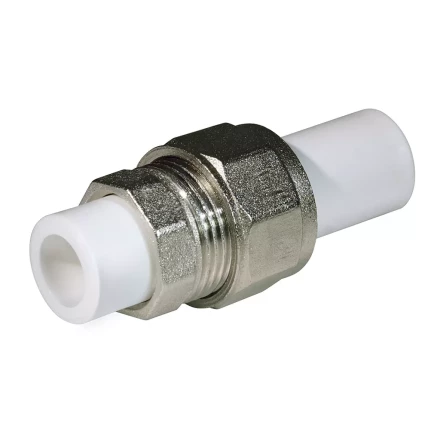 Соединение разборное PP-R 25 мм белое (25/100) 45505 купить в Магнитогорске