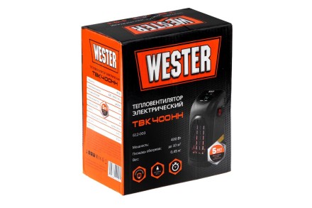 Тепловентилятор в розетку WESTER TBK400hh купить в Магнитогорске