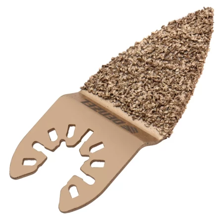 Насадка для МФИ шлифовальная двусторонняя дельта Denzel 782321, узкая, HM, по плитке и дереву, 35 мм купить в Магнитогорске