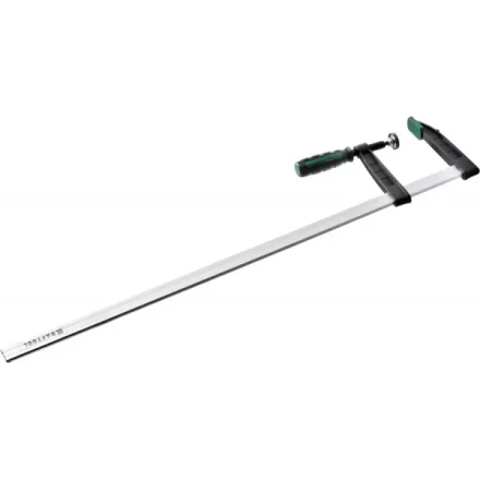 Струбцина, KRAFTOOL 32011-120-800, тип &quot;F&quot;, DIN 5117, двухкомпонентная ручка, 120х800мм 32011-120-800 купить в Магнитогорске