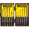 STAYER "MASTER". Набор: Отвертки часовые для особо точных работ, с цельнометаллическими рукоятками 2560-H11_z01 купить в Магнитогорске
