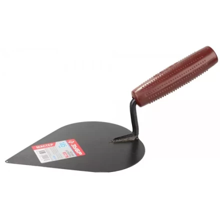 Кельма штукатура ЗУБР &quot;МАСТЕР&quot; с деревянной усиленной ручкой КШ 0825-3 купить в Магнитогорске