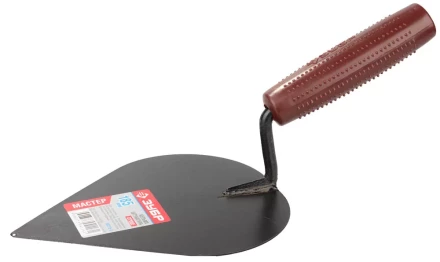 Кельма штукатура ЗУБР &quot;МАСТЕР&quot; с деревянной усиленной ручкой КШ 0825-3 купить в Магнитогорске