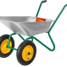 Тачка GRINDA садовая двухколесная, 80 л, грузоподъемность 120 кг 422400_z01 купить в Магнитогорске