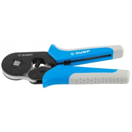 Кримпер ЗУБР &quot;ЭКСПЕРТ&quot; &quot;ЕВРО-КОННЕКТ&quot; для изолированных и неизолированных втулочных наконечников,с 4-хсторонней матрицей 22676 купить в Магнитогорске