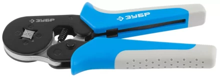 Кримпер ЗУБР &quot;ЭКСПЕРТ&quot; &quot;ЕВРО-КОННЕКТ&quot; для изолированных и неизолированных втулочных наконечников,с 4-хсторонней матрицей 22676 купить в Магнитогорске