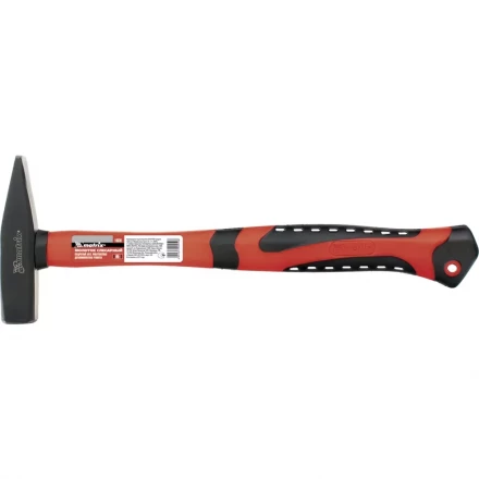 Молоток слесарный 400 г фибергласовая обрезиненная рукоятка MTX 103229 купить в Магнитогорске