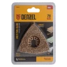 Насадка для МФИ шлифовальная дельтавидная Denzel 782323, HM, по плитке и дереву, 78 мм купить в Магнитогорске