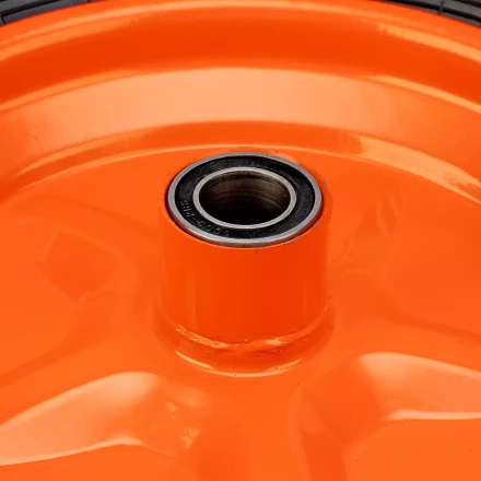 Колесо пневматическое усиленное Palisad 69081, шина 8PR, 4.00-8 D400 мм, внутренний диаметр подшипника 20 мм, длина оси 90 мм купить в Магнитогорске