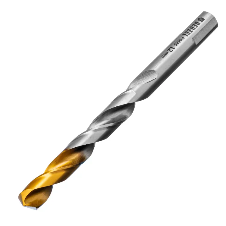 Сверло спиральное по металлу Denzel,  12 x 151 мм, Р6М5, Golden Tip 718244 купить в Магнитогорске