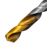 Сверло спиральное по металлу Denzel,  12 x 151 мм, Р6М5, Golden Tip 718244 купить в Магнитогорске