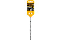 Бур по бетону Denzel 705317, 12x265 мм, цельная крестовая пластина, SDS PLUS