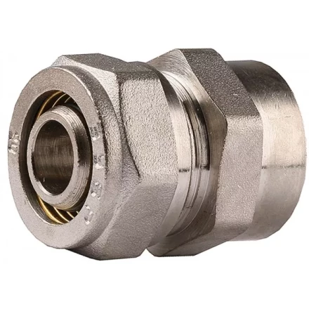 Соединитель ЗУБР с внутренней резьбой, цанга-гайка, 3/4&quot;х20х2,0 мм, никель 51402-20-3/4 купить в Магнитогорске