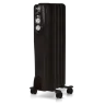 Маслянный радиатор обогреватель электрический BALLU Classic black BOH/CL-05BRN 1000 купить в Магнитогорске