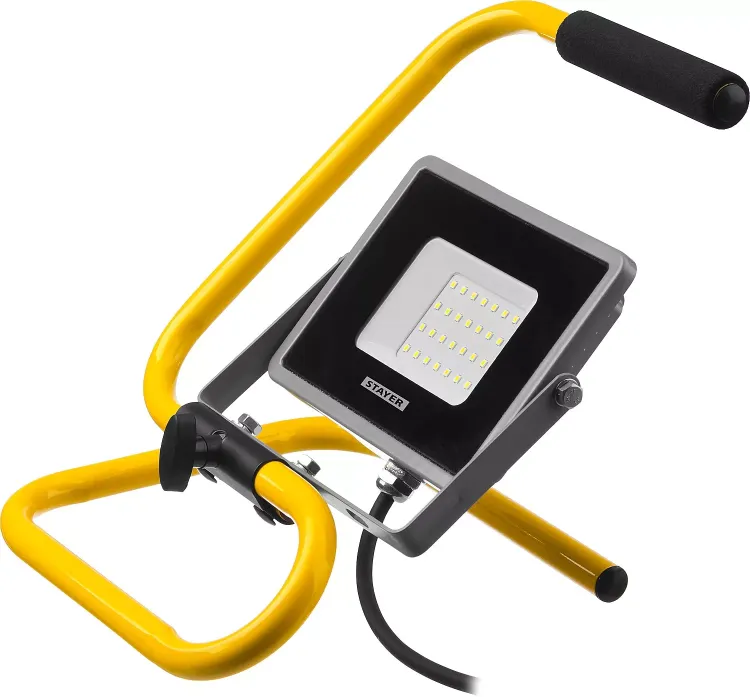 Прожектор LEDPro светодиодный, STAYER Profi 57135-30, переносной с подставкой, 30Вт 57135-30 купить в Магнитогорске