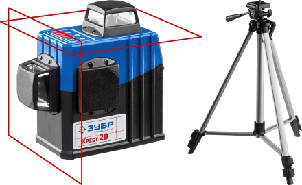Нивелиры лазерные Крест-2D 360 две плоскости со штативом серия ПРОФЕССИОНАЛ купить в Магнитогорске