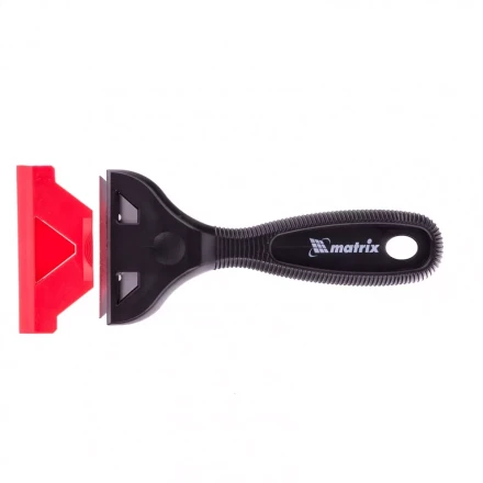 Скребок пластмассовый с трапециевидным сменным лезвием Matrix 79546 купить в Магнитогорске