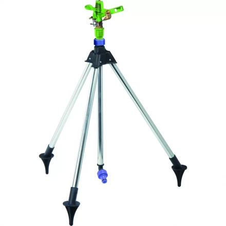 Разбрызгиватель латунный, импульсный, с регулир. угла гор. распыления до 26 м,  штатив  PALISAD 65418 купить в Магнитогорске