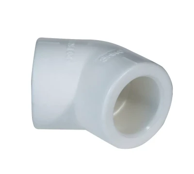 Уголок PP-R 45° 32мм белый (50/350) 45352
