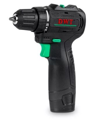 Бесщеточная аккумуляторная дрель-шуруповерт DWT ABSP-12 DN-2 BMC купить в Магнитогорске