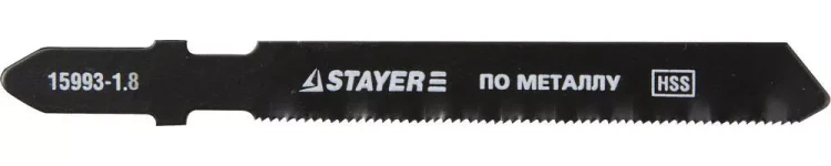 Полотна STAYER "PROFI", T118B, для эл/лобзика, HSS, по металлу (2,5-6мм), EU-хвост., шаг 1,8мм, 50мм, 2шт 15993-1.8_z01 купить в Магнитогорске