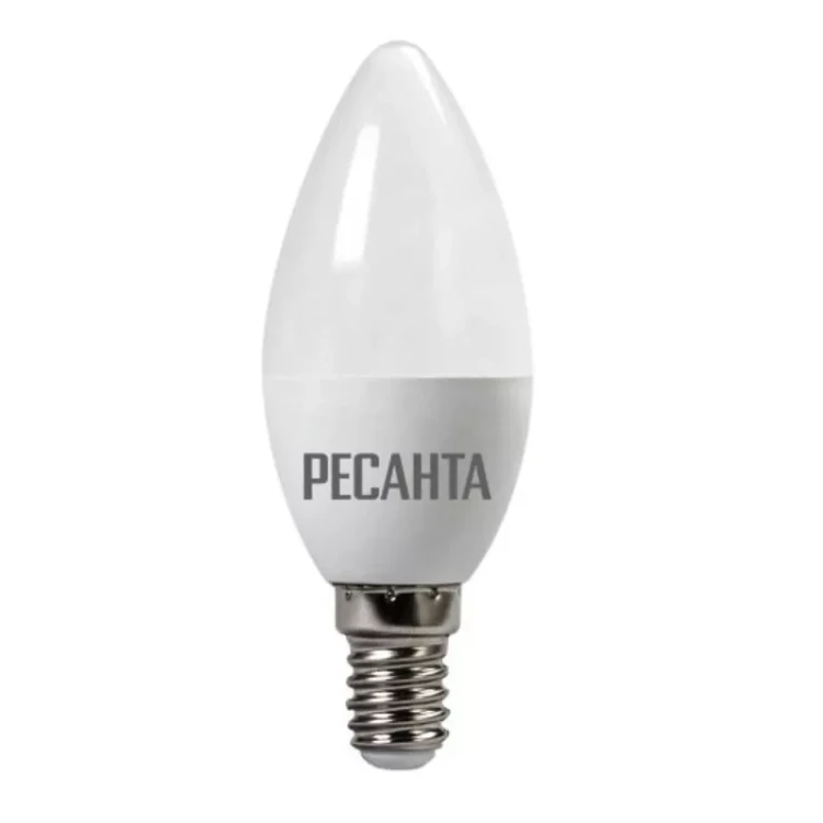 Лампа светодиодная РЕСАНТА LL-R-C37-6W-230-3K-E14 76/1/3 купить в Магнитогорске
