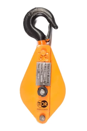 Блок монтажный однорольный с  крюком TOR HQG(L) K1-1,0 т с откидной щекой (T) 1048305 купить в Магнитогорске