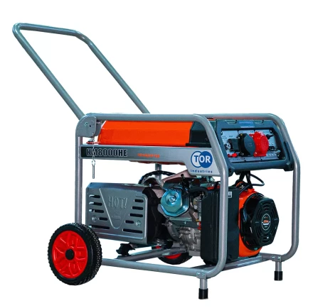 Генератор бензиновый TOR KM8000HE 6кВт 220В/380В с электростартером 1045857 купить в Магнитогорске
