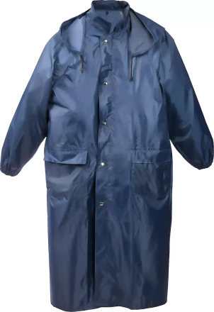 Плащ-дождевик STAYER 11612-52, нейлоновый на молнии, синий цвет, размер 52-54 11612-52 купить в Магнитогорске
