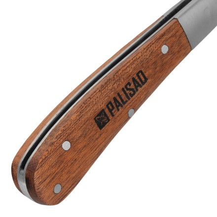 Нож садовый складной Palisad, прямое лезвие, 173 мм, деревянная рукоятка, 790038 купить в Магнитогорске