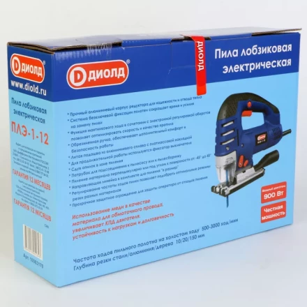Лобзик Диолд ПЛЭ 1-12 ПРОФ (быстрозажимной механизм) купить в Магнитогорске