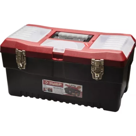 Ящик ЗУБР &quot;МАСТЕР&quot; пластмассовый для инструмента, 48,2x27,9x25,4см, 19&quot; 38324_z01 купить в Магнитогорске