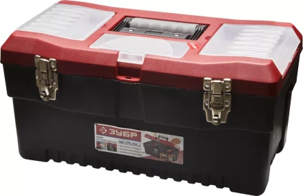 Ящик ЗУБР &quot;МАСТЕР&quot; пластмассовый для инструмента, 48,2x27,9x25,4см, 19&quot; 38324_z01 купить в Магнитогорске