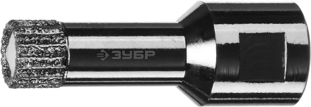 Алмазная коронка ЗУБР &quot;ПРОФЕССИОНАЛ&quot; универсальная для УШМ, сухое сверление, алмазы на вакуумной пайке,  посадка М14, d=14мм 29865-14 купить в Магнитогорске