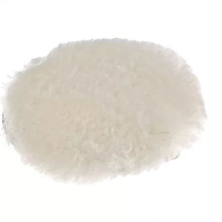 Насадка полировальная &quot;под липучку&quot; 150 мм натуральная шерсть MATRIX 75953 купить в Магнитогорске