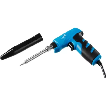 Паяльник ЗУБР &quot;ПРОФЕССИОНАЛ&quot; &quot;ТУРБО&quot;, 2 уровня мощности, пистолетная рукоятка, 30Вт и  130Вт, конус 55408_z01 купить в Магнитогорске