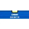 Уровень СИБИН коробчатый усиленный, утолщенный профиль, 2 фрезерованные поверхности, 3 противоударных ампулы (1 поворотная на 360 град), с ручками, 1 34609-150 купить в Магнитогорске