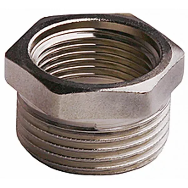 Футорка GENERAL FITTINGS никелированная латунь, 1" х 3/4" 51081-1-3/4 купить в Магнитогорске