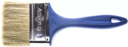 Кисть плоская STAYER &quot;UNIVERSAL-PROFI&quot;, светлая натуральная щетина, пластмассовая ручка, 100мм 01085-100_z01 купить в Магнитогорске