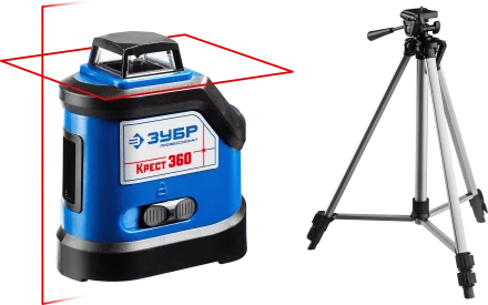 Нивелиры лазерные Крест-360 двухлучевой 360 со штативом серия ПРОФЕССИОНАЛ купить в Магнитогорске