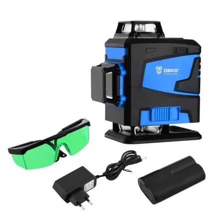 Уровень лазерный DKLL16 GB SET 5 DEKO, 065-0106 купить в Магнитогорске