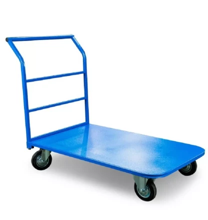 Тележка платформенная TOR ТП-7 (600х1200) г/п 435 кг (160мм) 1049197 купить в Магнитогорске